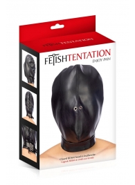 Маска-шлем на голову с отверстиями для дыхания - Fetish Tentation - купить с доставкой в Абакане