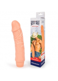 Вибратор Realistic Cock Vibe телесного цвета - 17,5 см. - Bior toys