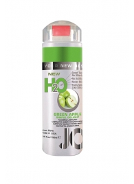 Ароматизированный любрикант на водной основе JO Flavored  Green Apple H2O - 150 мл. - System JO - купить с доставкой в Абакане
