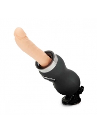 Портативная секс-машина Thrusting Compact Sex Machine c 2 насадками - Lux Fetish - купить с доставкой в Абакане