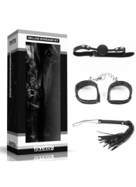 БДСМ-набор Deluxe Bondage Kit: наручники, плеть, кляп-шар - Lovetoy - купить с доставкой #SOTBIT_REGIONS_UF_V_REGION_NAME#