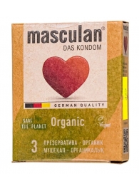 Экологически чистые презервативы Masculan Organic - 3 шт. - Masculan - купить с доставкой в Абакане