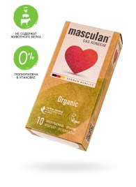Экологически чистые презервативы Masculan Organic - 10 шт. - Masculan - купить с доставкой в Абакане