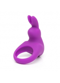 Фиолетовое эрекционное виброкольцо Happy Rabbit Rechargeable Rabbit Cock Ring - Happy Rabbit - в Абакане купить с доставкой