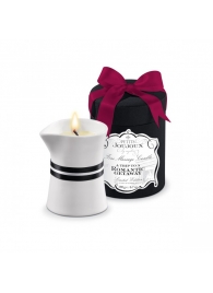 Массажное масло в виде большой свечи Petits Joujoux Romantic Getaway с ароматом имбирного печенья - MyStim - купить с доставкой в Абакане