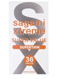 Ультратонкие презервативы Sagami Xtreme Superthin - 36 шт. - Sagami - купить с доставкой в Абакане