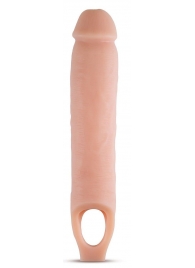 Телесная насадка на пенис 11.5 Inch Cock Sheath Penis Extender - 29,2 см. - Blush Novelties - #SOTBIT_REGIONS_UF_V_REGION_NAME# купить с доставкой