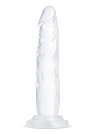 Прозрачный фаллоимитатор-реалистик Crystal - 19 см. - Blush Novelties