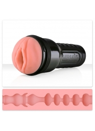 Мастурбатор-вагина Fleshlight - Pink Lady Mini-Lotus - Fleshlight - в Абакане купить с доставкой