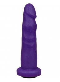 Фиолетовая реалистичная насадка-плаг - 16,2 см. - LOVETOY (А-Полимер) - купить с доставкой в Абакане