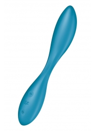 Синий гибкий вибратор Satisfyer G-Spot Flex 1 - 19,5 см. - Satisfyer