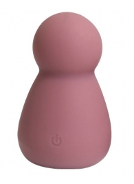 Грязно-розовый перезаряжаемый вибратор Bubble - 7,8 см. - CNT