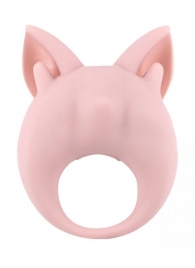 Нежно-розовое перезаряжаемое эрекционное кольцо Kitten Kiki - Lola Games - в Абакане купить с доставкой
