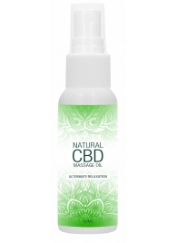 Массажное масло Natural CBD Massage Oil - 50 мл. - Shots Media BV - купить с доставкой в Абакане
