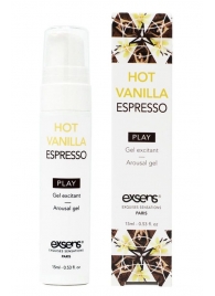 Возбуждающий гель Hot Vanilla Espresso Arousal Gel - 15 мл. - Exsens - купить с доставкой в Абакане