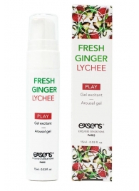 Возбуждающий гель Fresh Ginger Lychee Arousal Gel - 15 мл. - Exsens - купить с доставкой в Абакане