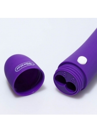 Фиолетовый классический вибратор с 12 режимами вибрации - 17 см. - Сима-Ленд