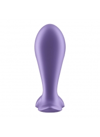 Фиолетовый анальный вибростимулятор Intensity Plug - Satisfyer - в Абакане купить с доставкой