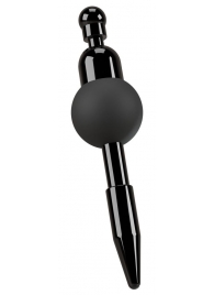 Черный уретральный вибростимулятор Vibrating Penis Plug - Orion - купить с доставкой в Абакане