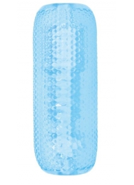 Голубой текстурированный мастурбатор Palm Stroker No.1 - Chisa - в Абакане купить с доставкой