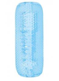 Голубой текстурированный мастурбатор Palm Stroker No.2 - Chisa - в Абакане купить с доставкой