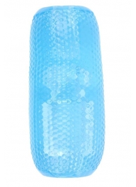 Голубой текстурированный мастурбатор Palm Stroker No.4 - Chisa - в Абакане купить с доставкой