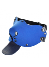 Синяя неопреновая маска  Дог - Sitabella - купить с доставкой в Абакане