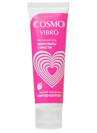 Возбуждающий гель на водно-силиконовой основе Cosmo Vibro с ароматом земляники - 50 гр. - Биоритм - купить с доставкой в Абакане