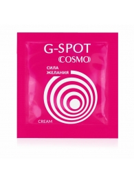 Стимулирующий интимный крем для женщин Cosmo G-spot - 2 гр. - Биоритм - купить с доставкой в Абакане