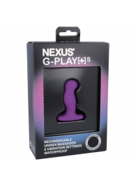 Фиолетовая вибровтулка Nexus G-Play+ S - Nexus Range - в Абакане купить с доставкой