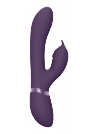 Фиолетовый вибромассажер-кролик Aimi - 22,3 см. - Shots Media BV