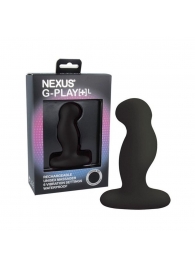 Черная вибровтулка Nexus G-Play+ L - Nexus Range - в Абакане купить с доставкой