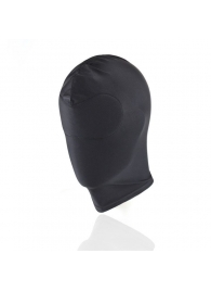 Черный текстильный шлем без прорезей для глаз - Notabu - купить с доставкой в Абакане
