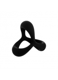 Черное эрекционное кольцо для пениса без вибрации - Сима-Ленд - в Абакане купить с доставкой