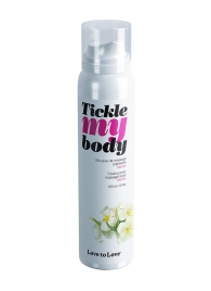 Массажная хрустящая пенка Tickle My Body Monoi с ароматом моной - 150 мл. - Love to Love - купить с доставкой в Абакане