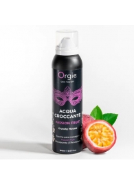 Хрустящая пенка для массажа Acqua Croccante Passion Fruit - 150 мл. - ORGIE - купить с доставкой в Абакане
