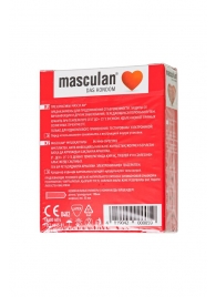 Презервативы Masculan Sensitive plus - 3 шт. - Masculan - купить с доставкой в Абакане