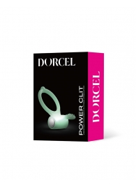 Светящееся в темноте эрекционное виброкольцо Power Clit - Dorcel - в Абакане купить с доставкой