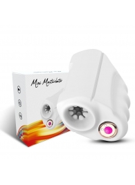 Белый вибромастурбатор Mini Masturbator - Silicone Toys - в Абакане купить с доставкой