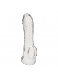 Прозрачная насадка на пенис Transparent Penis Enhancing Sleeve Extension - 15,9 см. - BlueLine - в Абакане купить с доставкой