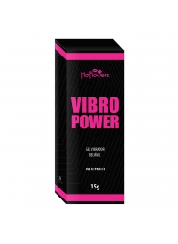 Жидкий вибратор Vibro Power со вкусом тутти-фрутти - 15 гр. - HotFlowers - купить с доставкой в Абакане