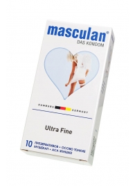 Ультратонкие презервативы Masculan Ultra Fine с обильной смазкой - 10 шт. - Masculan - купить с доставкой в Абакане