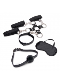 Набор для фиксации из 7 предметов Hogtie   Ball Gag Kit - Lux Fetish - купить с доставкой в Абакане