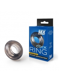Дымчатое круглое эрекционное кольцо-пончик - Sex Expert - в Абакане купить с доставкой