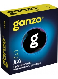 Презервативы увеличенного размера Ganzo XXL - 3 шт. - Ganzo - купить с доставкой в Абакане