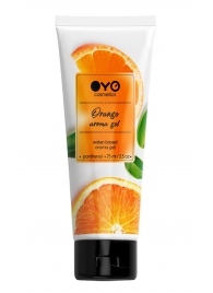 Лубрикант на водной основе OYO Aroma Gel Orange с ароматом апельсина - 75 мл. - OYO - купить с доставкой в Абакане