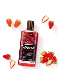 Разогревающее масло WARMup Strawberry - 150 мл. - Joy Division - купить с доставкой в Абакане