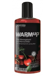 Разогревающее масло WARMup Cherry - 150 мл. - Joy Division - купить с доставкой в Абакане