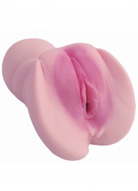 Телесный 3D мастурбатор-вагина Eroticon - Eroticon - в Абакане купить с доставкой