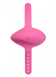Розовый вибратор в трусики с управлением через приложение - Eroticon